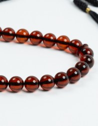 P By Privilege Amber Prayer Beads with Viscose Tassel thumbnail 4