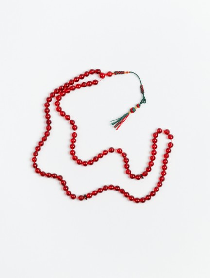 P By Privilege99 Amber Prayer Beads with Viscose Tasselimage1369