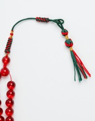 P By Privilege 99 Amber Prayer Beads with Viscose Tassel thumbnail 1