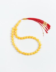 P By Privilege Royal Amber 33 Prayer Beads  thumbnail