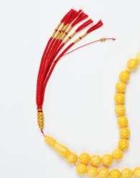 P By Privilege Royal Amber 33 Prayer Beads  thumbnail 2