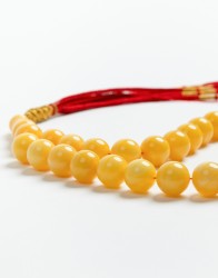 P By Privilege Royal Amber 33 Prayer Beads  thumbnail 4