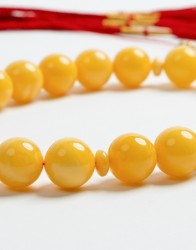 P By Privilege Royal Amber 33 Prayer Beads  thumbnail 5