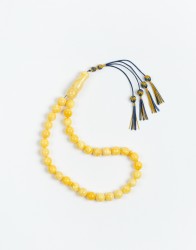 P By Privilege Royal Amber 33 Prayer Beads thumbnail