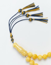 P By Privilege Royal Amber 33 Prayer Beads thumbnail 1