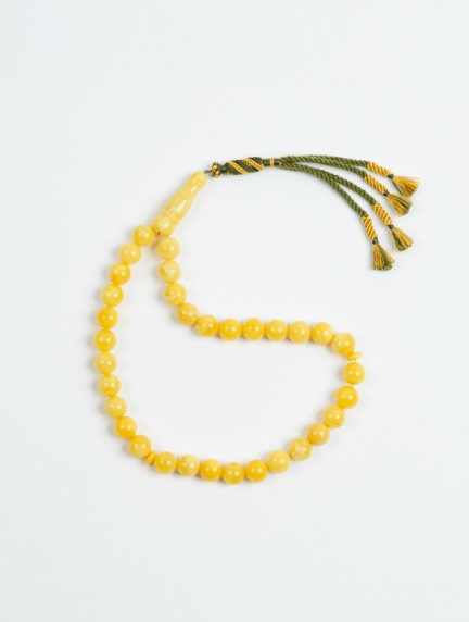P By PrivilegeRoyal Amber 33 Prayer Beadsimage1372
