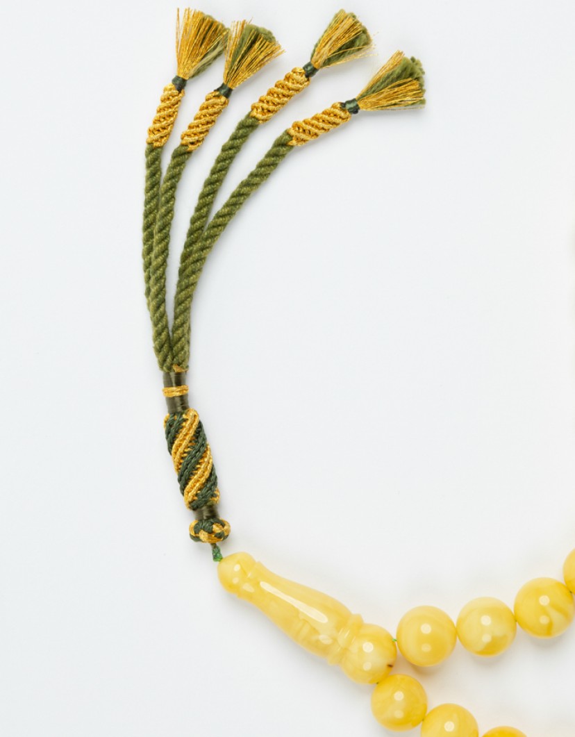P By Privilege Royal Amber 33 Prayer Beads image