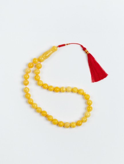 P By PrivilegeRoyal Amber 33 Prayer Beadsimage1373