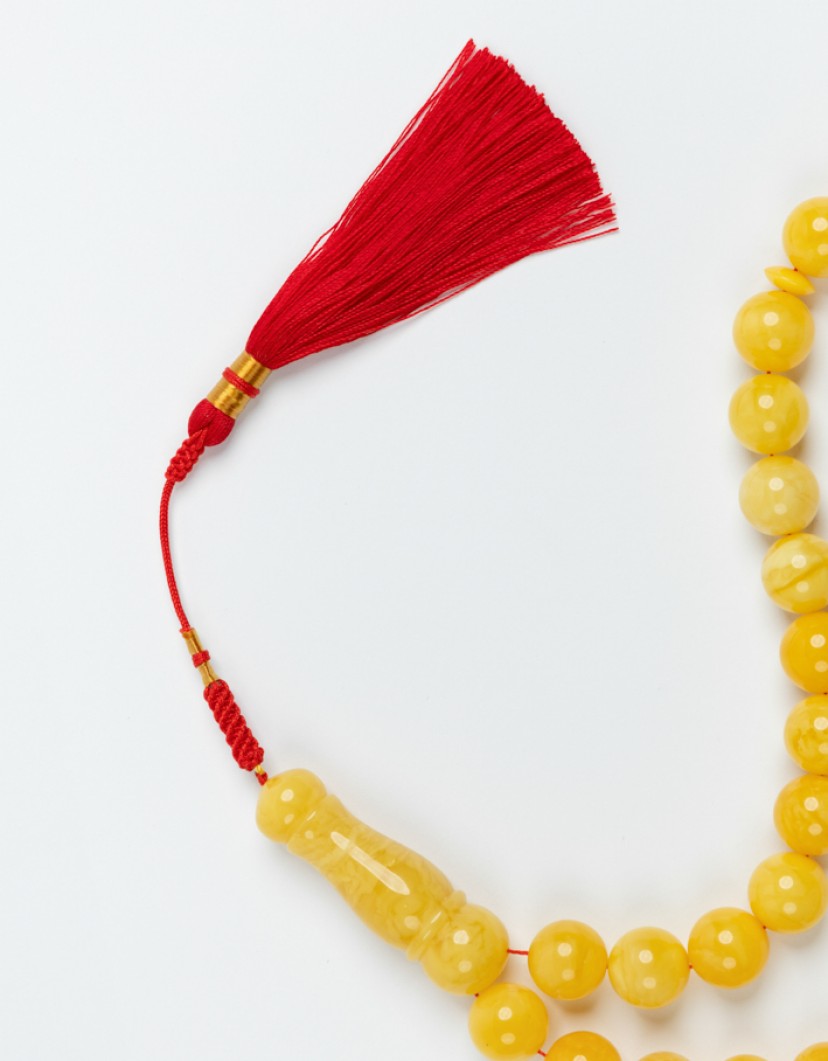 P By Privilege Royal Amber 33 Prayer Beads image
