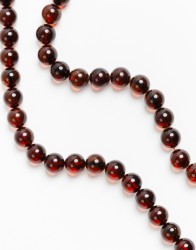 P By Privilege 99 Cognac Amber Prayer Beads with Viscose Tassel thumbnail 3
