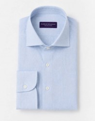 Patrick Hellmann Collection Light Blue Linen Shirt thumbnail