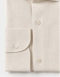 Patrick Hellmann Collection Natural Linen Shirt thumbnail 3