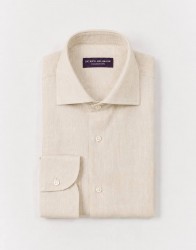 Patrick Hellmann Collection Natural Linen Shirt thumbnail