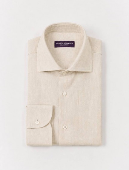 Patrick Hellmann CollectionNatural Linen Shirtimage1381