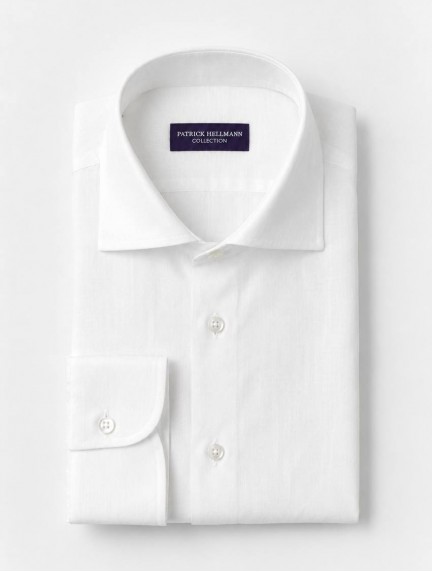 Patrick Hellmann CollectionWhite Shirt 100% Linenimage1378