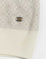 Castello-dOro-Light-Beige-Polo-Long-Sleeve-Zip-Fastening-thumbnail-3 Castello d'Oro Light Beige Polo Long Sleeve Zip Fastening thumbnail 3