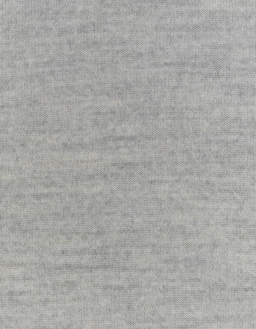 Castello d'Oro Light Grey Jumper Round Neck 100% Merinos Wool image