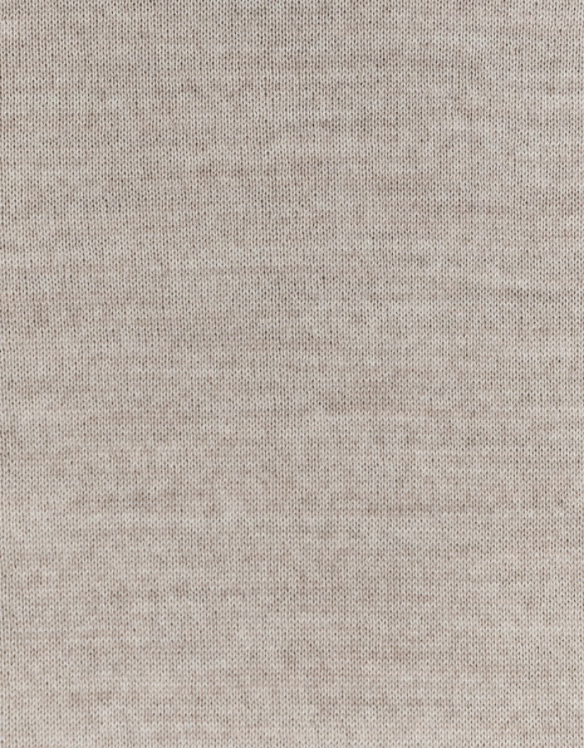 Castello D'Oro Beige Polo Long Sleeve Button Fastening image