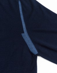 Castello-dOro-Blue-Jumper-Round-Neck-thumbnail-5 Castello d'Oro Blue Jumper Round Neck thumbnail 5