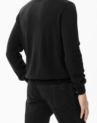 Castello-dOro-Black-Jumper-Round-Neck-thumbnail-2 Castello d'Oro Black Jumper Round Neck thumbnail 2