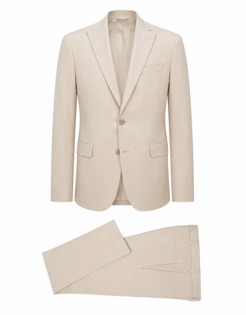 Azzur Elegant Beige Suit image
