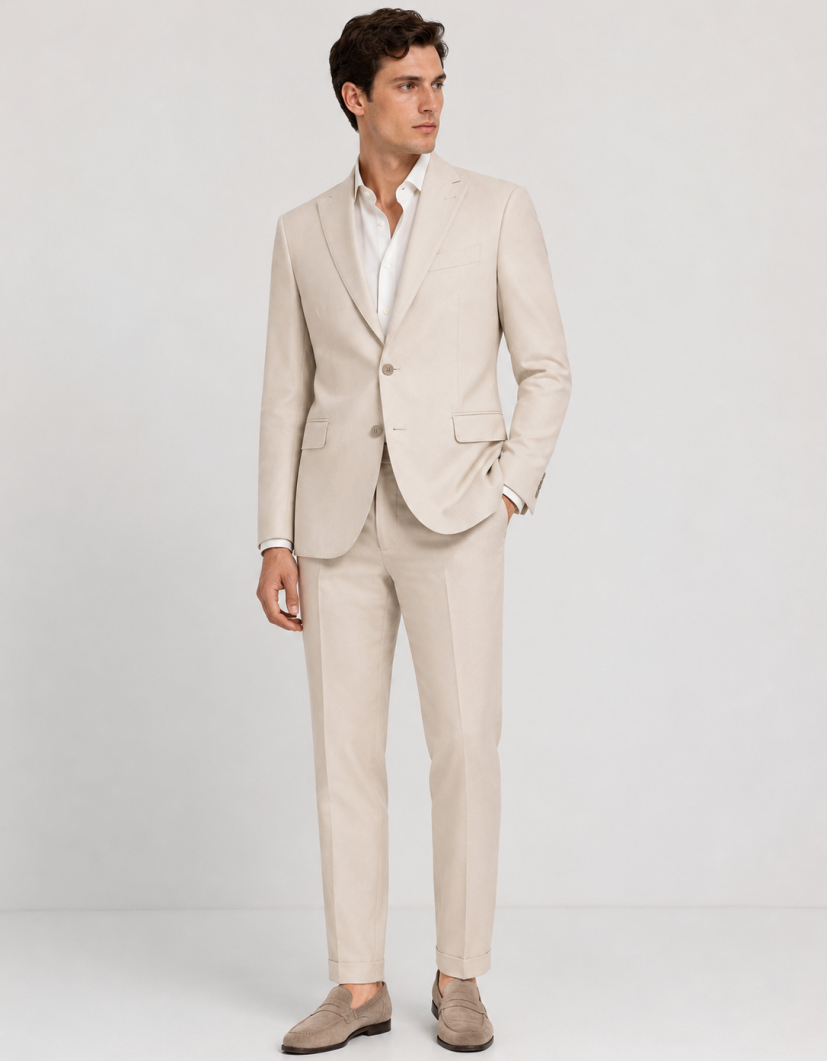Azzur Elegant Beige Suit image