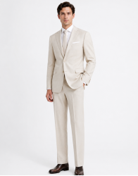 Azzur Elegant Beige Suit thumbnail 1