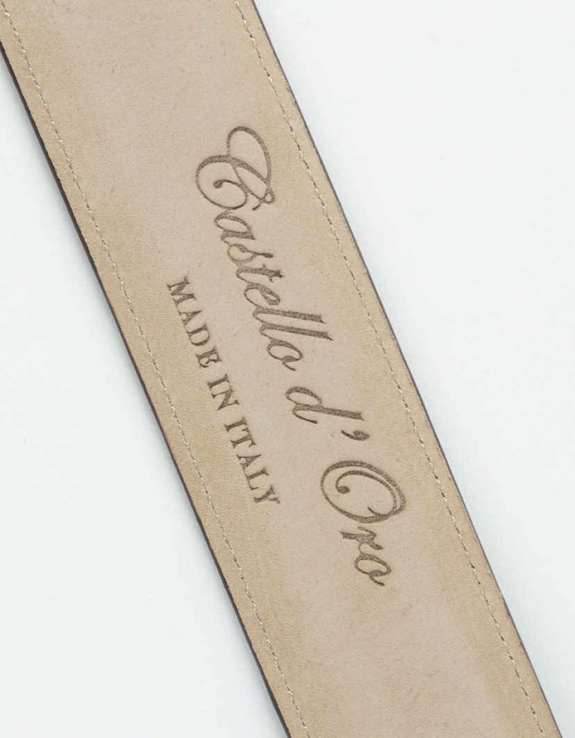 Castello D'Oro Blue Crocodile Belt image