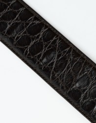 Castello-DOro-Brown-Crocodile-Belt-thumbnail-2 Castello D'Oro Brown Crocodile Belt thumbnail 2