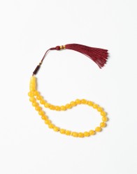 P By Privilege Lemon Amber Beads with Viscose Tassel thumbnail
