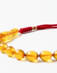 P By Privilege 100% Amber 33 Beads Oval Form thumbnail 3