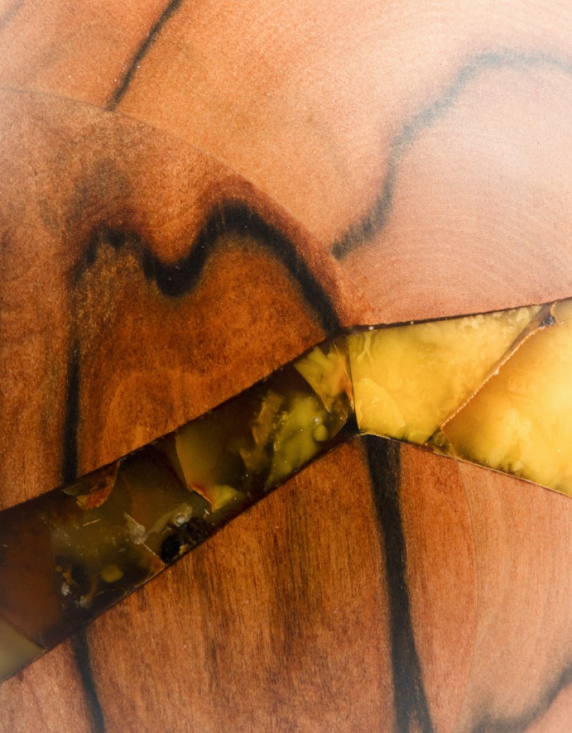 P-By-Privilege-Art-Object-Tineo-Wood-And-Amber-42-Million-Years-image P By Privilege Art Object Tineo Wood And Amber 42 Million Years  image