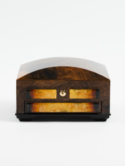 P By PrivilegeWatch and Jewellery Box Bog Oak and Amber 42 Million Years  image1347