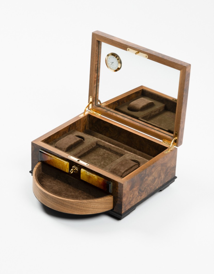 P-By-Privilege-Watch-and-Jewellery-Box-Bog-Oak-and-Amber-42-Million-Years-image P By Privilege Watch and Jewellery Box Bog Oak and Amber 42 Million Years   image