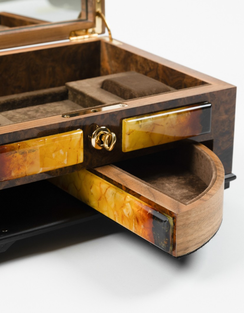 P-By-Privilege-Watch-and-Jewellery-Box-Bog-Oak-and-Amber-42-Million-Years-image P By Privilege Watch and Jewellery Box Bog Oak and Amber 42 Million Years   image