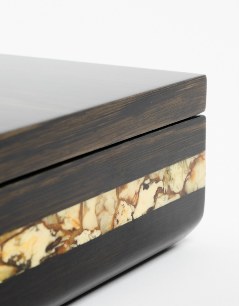 P-By-Privilege-Jewellery-Box-Bog-Oak-And-Amber-42-Million-Years-image P By Privilege Jewellery Box Bog Oak And Amber 42 Million Years  image