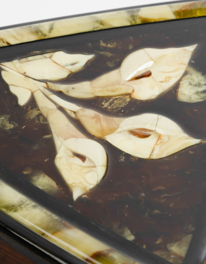 P By Privilege Jewellry Box Wood and Amber 42 Million Years  image