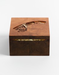 P By Privilege Watch Box Walnut Root And Amber 42 Million Years (3 Slots) thumbnail