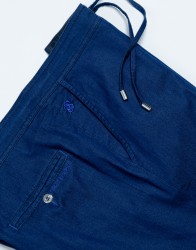 Scissor Scriptor Bright Blue Fine Denim Chinos Trousers thumbnail 4