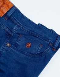 Scissor Scriptor Bright Blue Stretch With Orange Details thumbnail 6