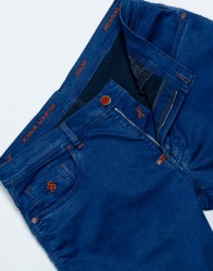 Scissor Scriptor Bright Blue Stretch With Orange Details thumbnail 1
