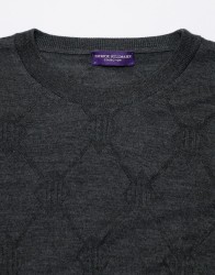 Patrick Hellmann Collection Grey Pullover Round-Neck thumbnail 1