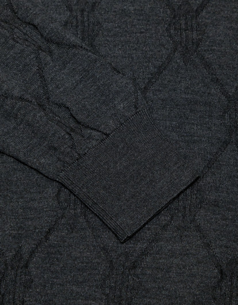 Patrick Hellmann Collection Grey Pullover Round-Neck image