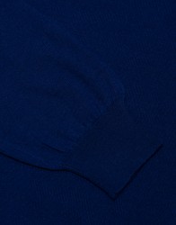 Patrick Hellmann Collection Blue Sweater Pullover Round Neck thumbnail 2