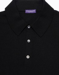 Patrick-Hellmann-Collection-Black-Polo-Long-Sleeves-100-Wool-thumbnail-1 Patrick Hellmann Collection Black Polo Long Sleeves 100% Wool  thumbnail 1