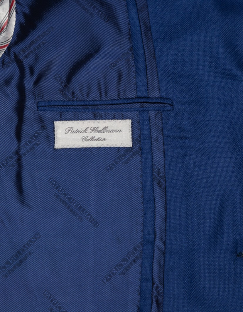 Patrick Hellmann Collection Hand-Made Blue Blazer  image