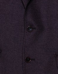 Patrick Hellmann Collection Purple Men Blazer 100% Wool thumbnail 2