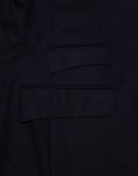 Patrick Hellmann Collection Navy Blue Double-Breast Men Blazer thumbnail 4