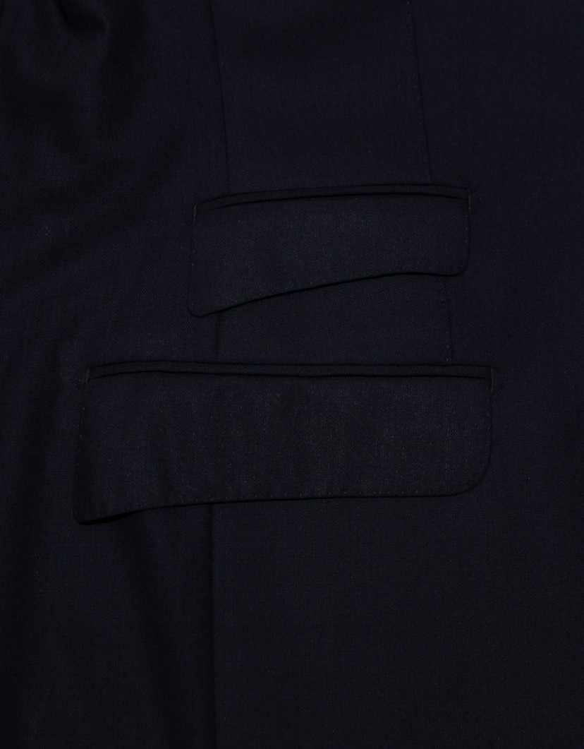 Patrick Hellmann Collection Navy Blue Double-Breast Men Blazer image