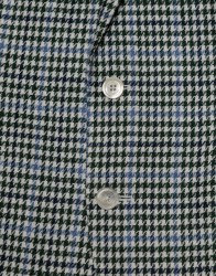 Patrick Hellmann Collection Blazer Green And Blue Pattern thumbnail 2